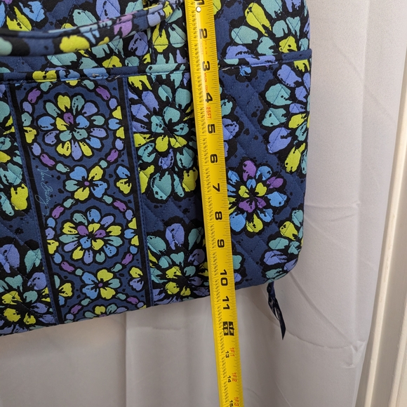 Vera Bradley Floral Quilted Laptop Bag - Picture 11 of 11